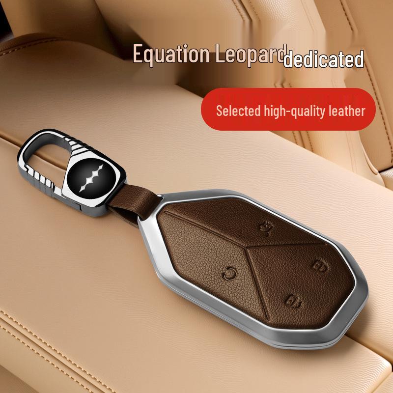 Key Case for BYD Fangchengbao: Fits 5-Key, Titanium 7, Baobao 5/8/3, Men's Women's Card Shell with Buckle