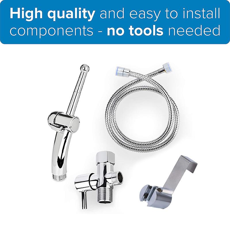 Multifunction Handheld Toilet Spray Bidet Sprayer Shower Head Sprayer Tool for Bathroom
