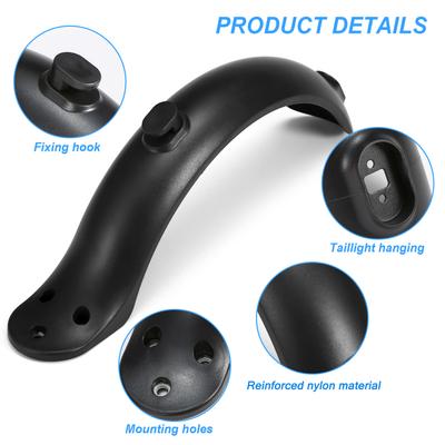 Parafango per scooter Parafango posteriore per parafango posteriore Xiaomi M365 Accessorio di ricambio per scooter per parafango posteriore