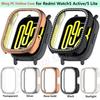 Bling PC Hollow Case for Redmi Watch 5 Active/ 5Lite Smart Watch Diamond Crystal Bumper Edmi Watch 5Active 5 Lite Accessorie