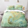 Home Textile Marble Pattern Quilt Cover Digital Printing Three-Piece Set 3D
