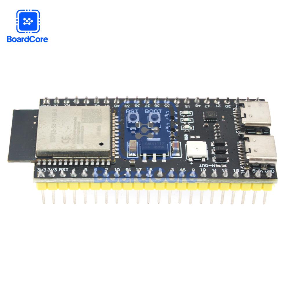 1PCS ESP32-S3 Development Board 2.4G Wifi Module DevKitC-1 N16R8 Type-C 8M PSRAM ESP32 S3 for Arduino