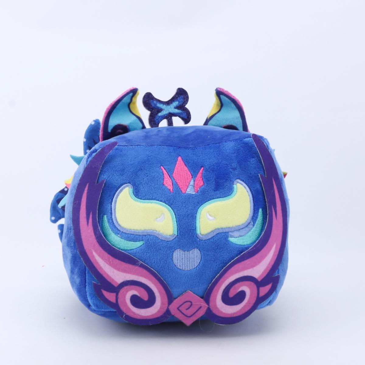 Kawaii Fox Blox Fruits Plush Soft Stuffed Animal Hot Game Fruits Pillow Toy Gas Blox Fruits Plush Great Gifts Bedroom Decor 18cm