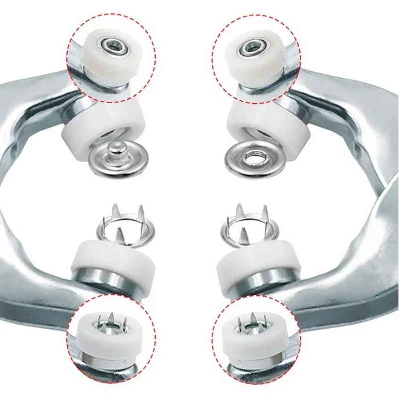 Five-prong Button Installation Pliers Metal Snap Button Tools Kit For Garment Sewing Clothes Bags Buttons Seam Buckle DIY Tools