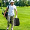 Oxford Cloth Golf Shoe Handbag Breathable Dustproof Lightweight Portable Storage Bag for Golf Football Tennis Sports Shoes