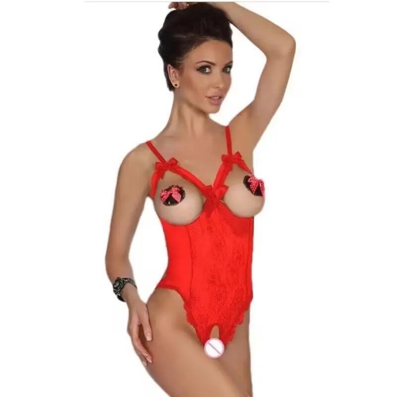 Lencería erótica para mujer, disfraces para sexo, ropa interior para mayores de 18 años, atuendo porno, vestido sexy con entrepierna abierta, lencería transparente