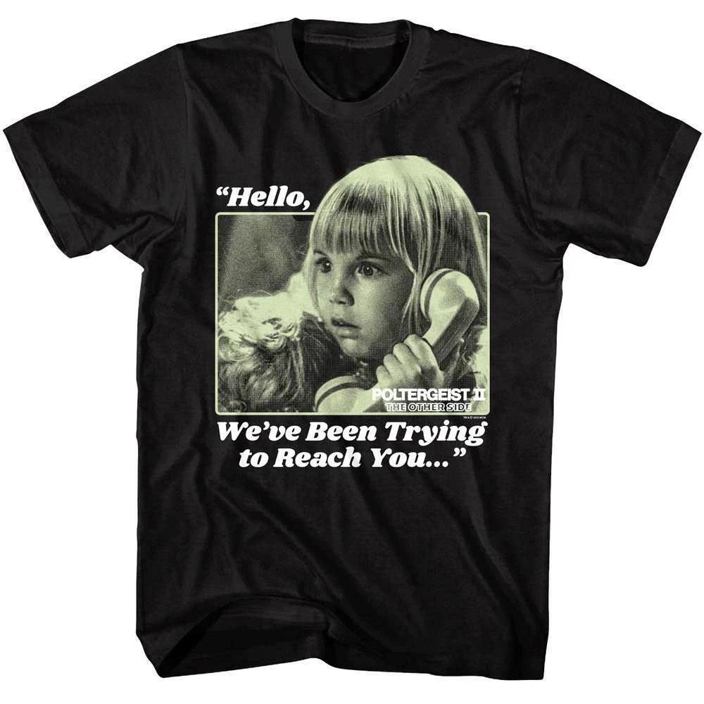 Poltergeist II Hello We ve Been Trying to Reach You Men s T Shirt 3XL