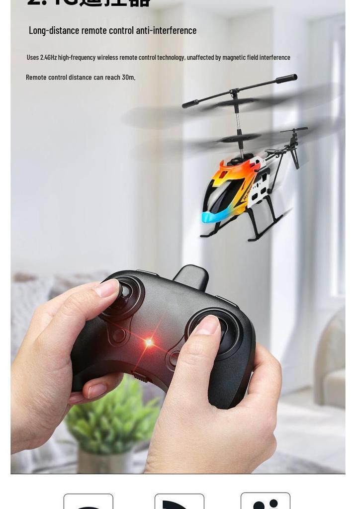 Yade Rechargeable Kids' RC Airplane Helicopter Toy - F6A Model Fighter Aircraft