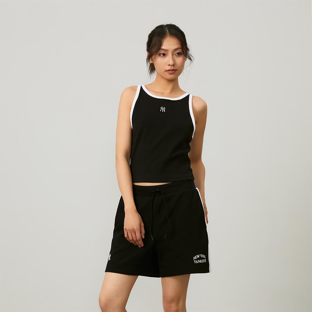 New MLB SS24 Tank Top Women's Black 3FTKB0443-50BKS