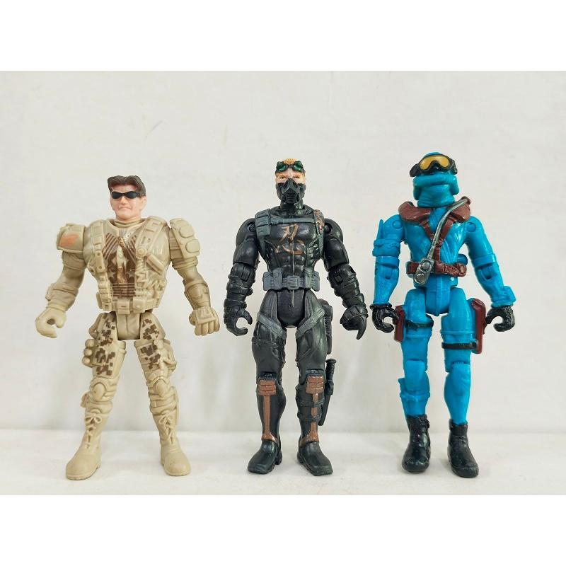 3pcs/lot 3.75" Action Figure Lanard the Corps Special Force Kid Toy #020