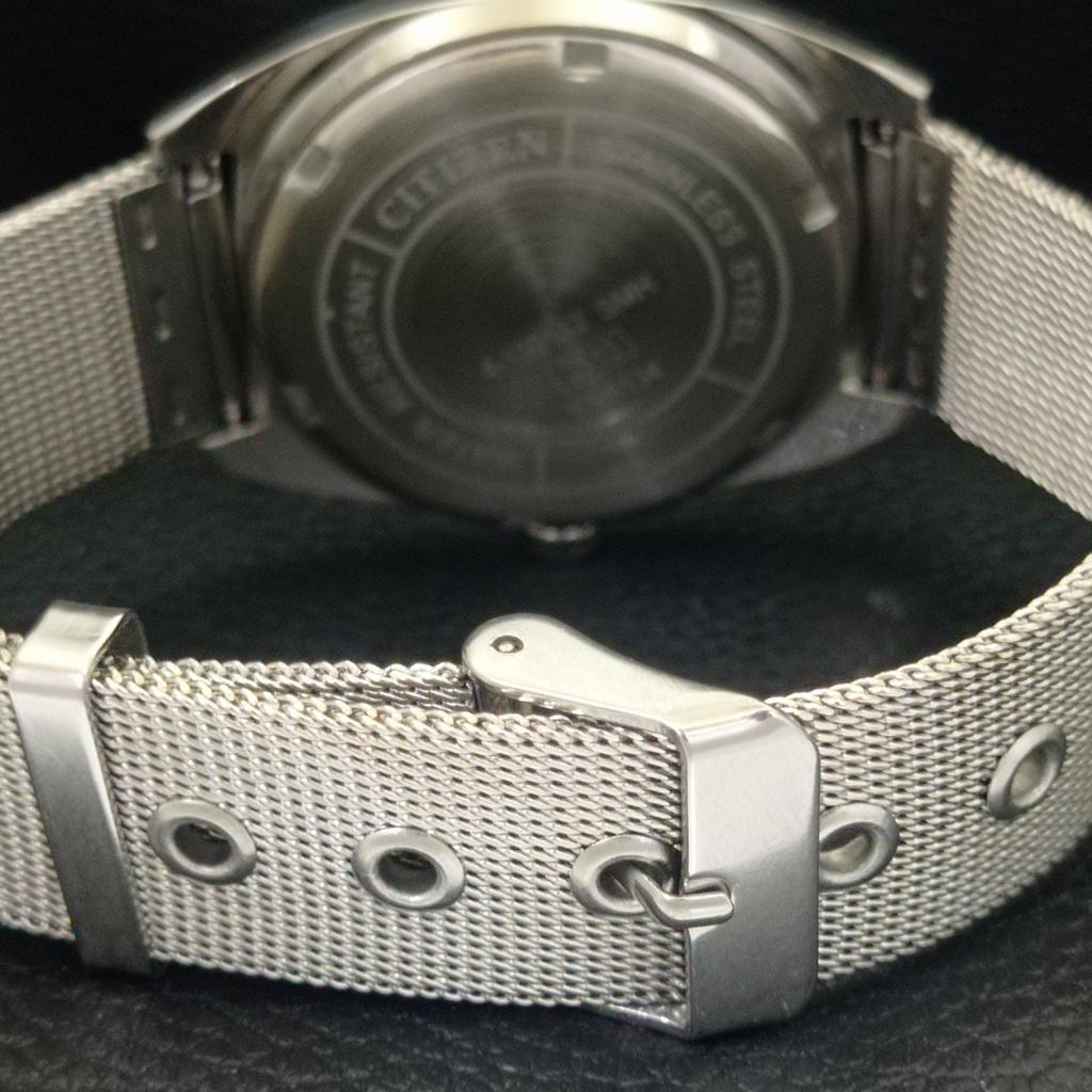 VINTAGE CITIZEN NEW MASTER HANDAUFZUG JAPAN HERRENUHR a703943-1 R213g-a703943