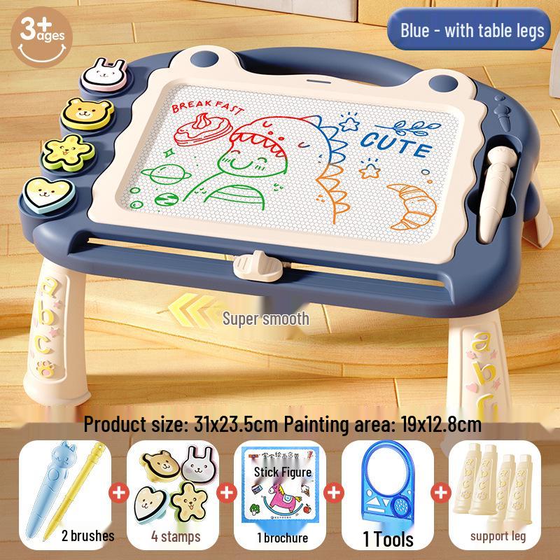 Colorful Magnetic Drawing Board for Kids - Detachable Writing & Graffiti Tool for Kindergarten Learning