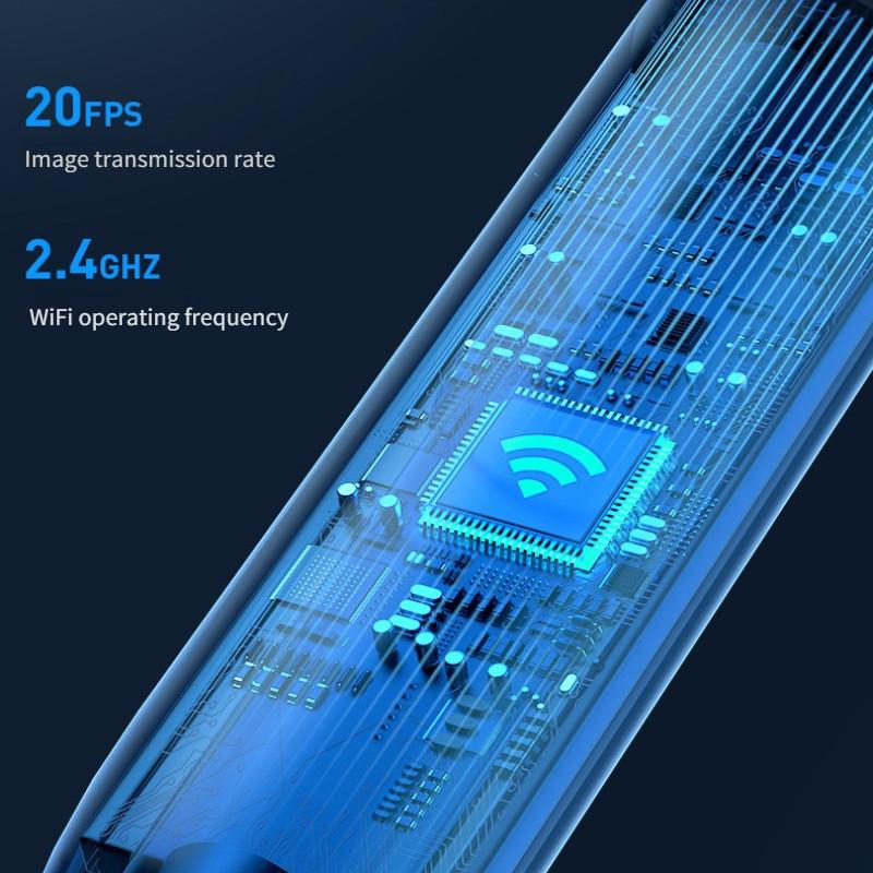 High Definition WiFi Industrie-Endoskop Tragbares 3-in-1 Universal-Endoskop Rohrleitungsinspektions- und Wartungsgerät