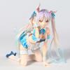 24 CM Anime 1/4 Scale Native BINDing Chris Aqua Blue Bunny Girl PVC Action Figure Statue Adults Collection Model Doll Decorative Gift