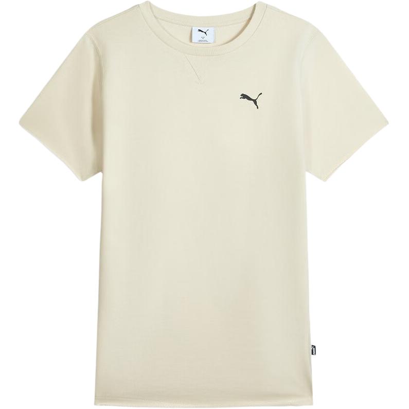 

Puma Modern Basics Baby Terry Повседневная футболка с коротким рукавом и круглым вырезом для малышей 692892-87 S