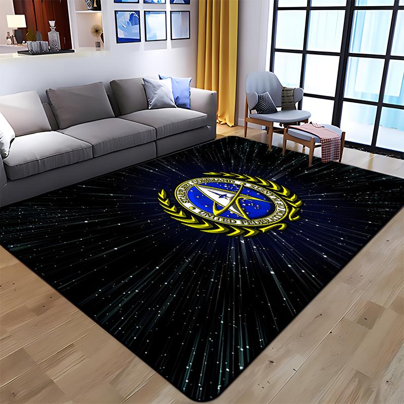 Starlogo Printed Carpet Living Room Camping Carpet Christmas Halloween New Year Girl Room Cute Cool Rug Girls Room Rug Yoga Mat