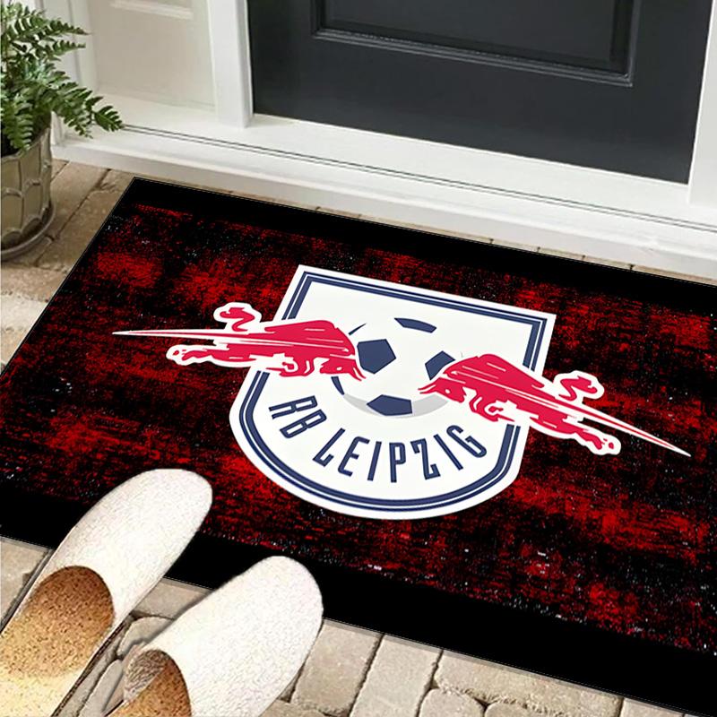1PC rug Leipzig Soccer Crest Carpet, Chair Rug,Area Rug for Office Bedroom living rooms bedroom, Doormat decor Christmas fan gifts