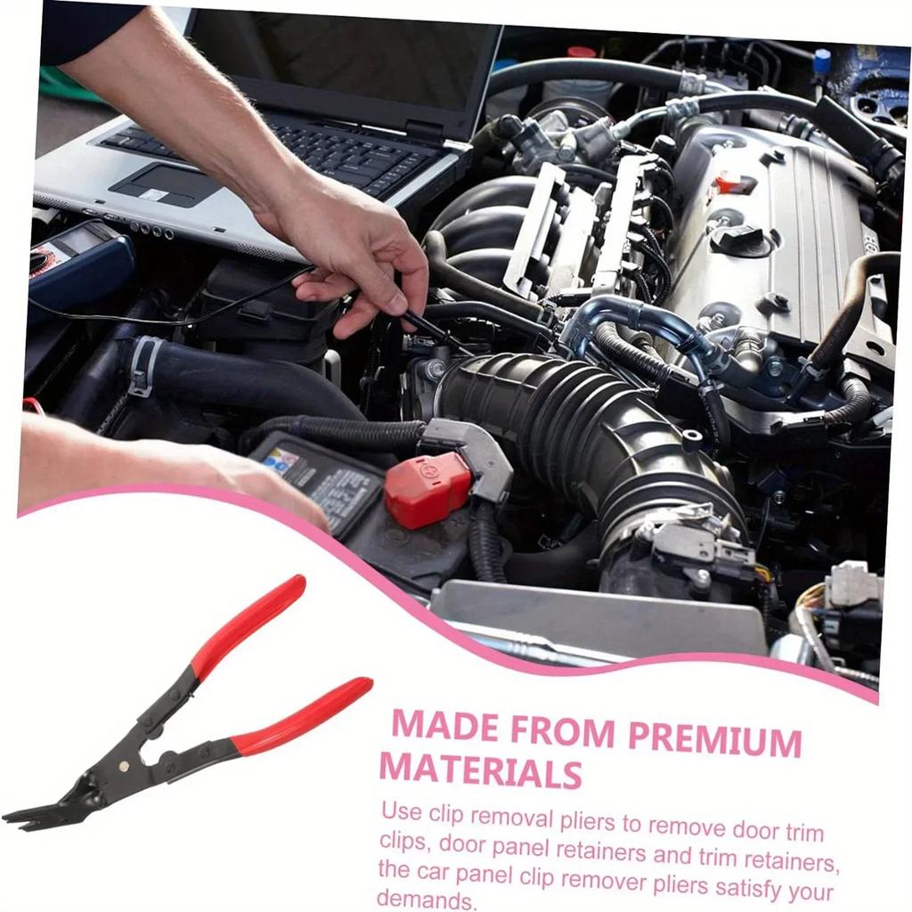 Clește pentru îndepărtarea clemelor pentru panouri de uși/bari de protecție/căptușeală, scule de reparații auto, placă de acționare metalică, scule de reparații auto