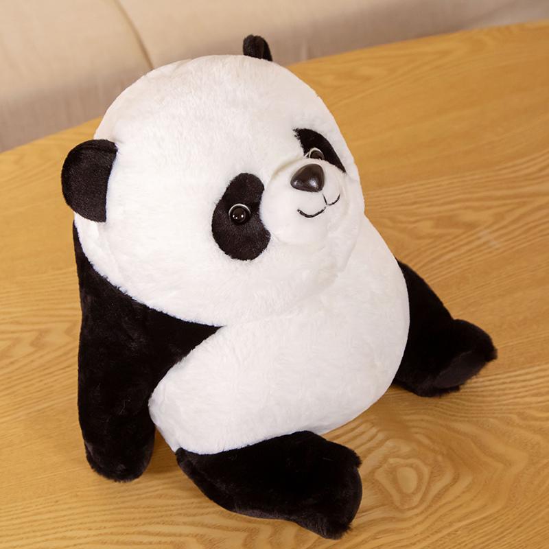 

Non-Toxic Chubby Dinosaur Plush Toy Cute Fat Dump Pig Stuffed Animals Plushie Panda Bear Soft Furry Polar Bear Doll Sleep Hug Gift 23cm