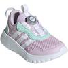 Adidas ACTIVEFLEX BOA 4.0 Anti Slip Wear Resistant Low Top Kids Lifestyle Shoes Purple Kids' Sneakers IH8727