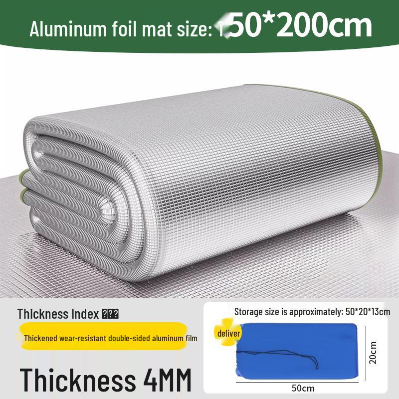Thickened Moisture-Proof Sleeping Pad for Camping, Foldable Picnic Mat, Tent & Home Floor Mat