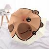 Cute Capybara Automatic Folding Umbrella Compact 8 rib Design, Unique Style, Suitable for Everyday Outdoor Use, Perfect Gift for Friends and