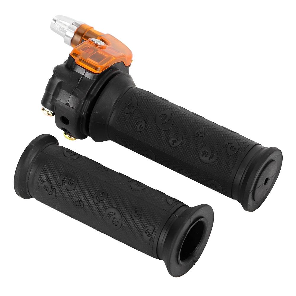 0.9in Restrictable Twist Throttle 3 Stage Grip Cable Set Fit for 47cc 49cc Mini Moto Bike Dirt
