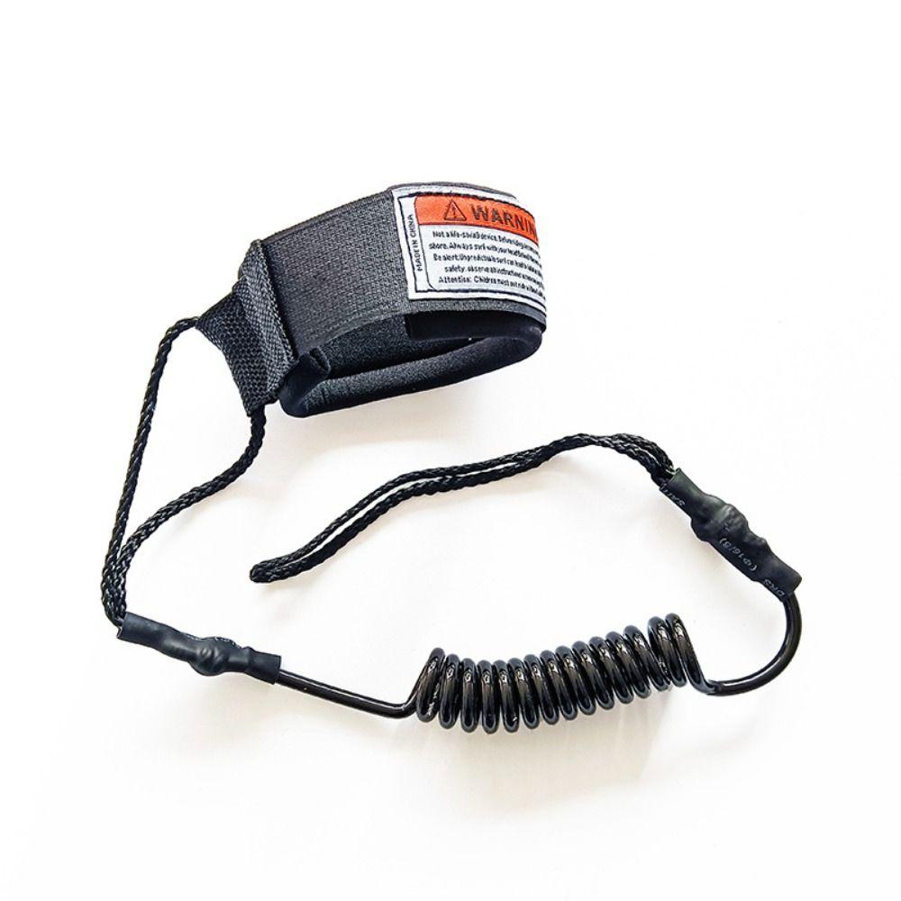 Elastic Surfing Safety Hand Rope TPU Surfboard Leash Leg Rope New Kayak Boat Leash Rope