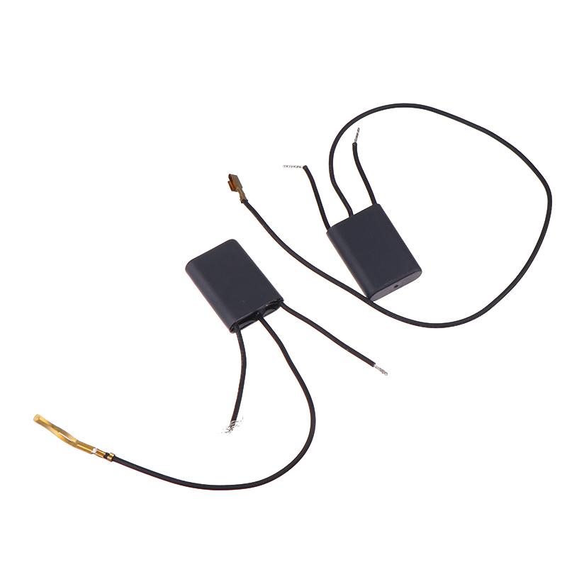 Elektrisk Værktøj Med Tre-leder Sort Kondensator X1Y2 30Vac 300V 0.18Uf 0.22Uf 0.22Uf+2X2200Pf 0.18Uf+2X2400Pf M 300V X1Y2