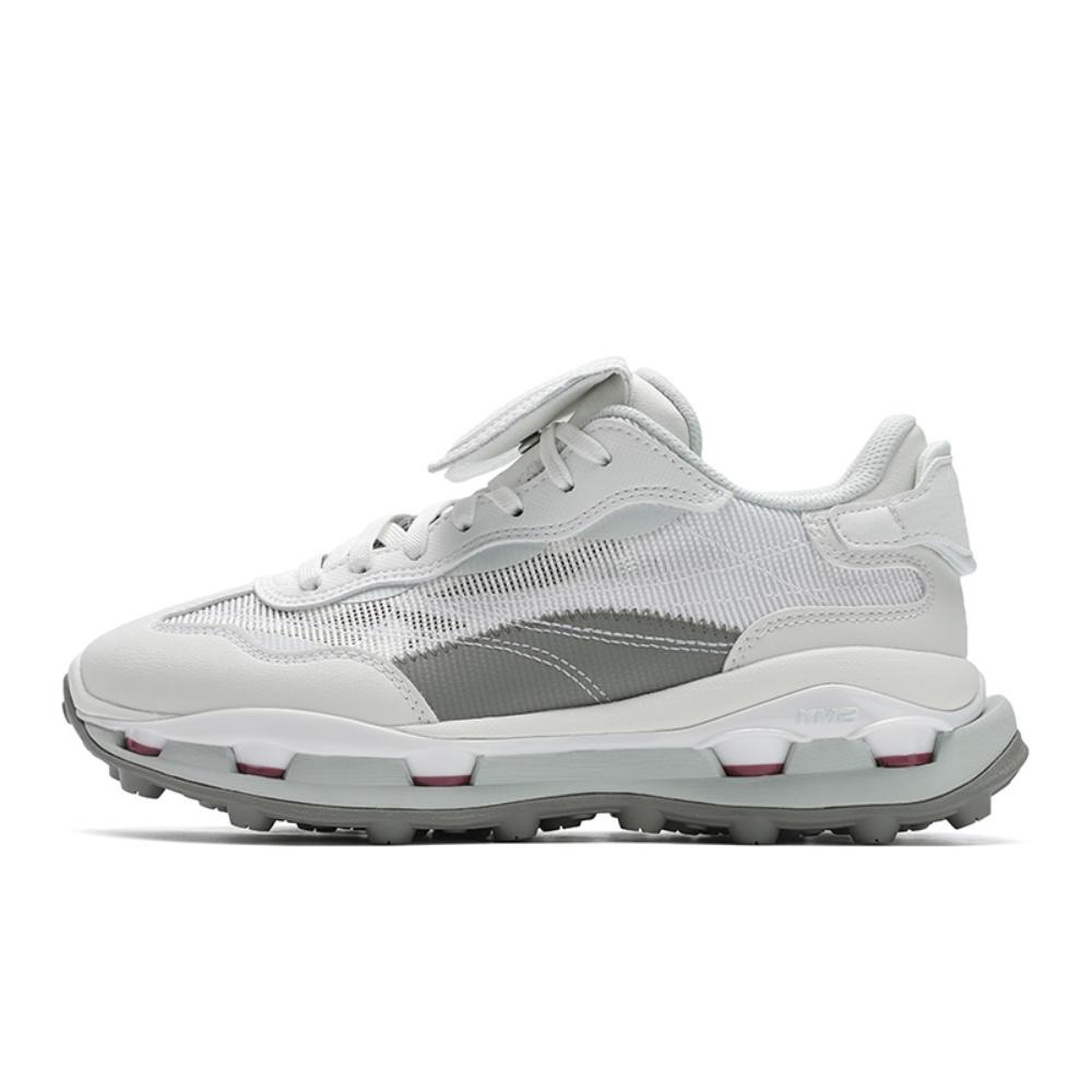 FILA KM2 Layered Shoes 2nd Generation Southern Version Fashion Sports Versatile Low-Top Casual Shoes Women sneaker Bright-White F12W533121FBA