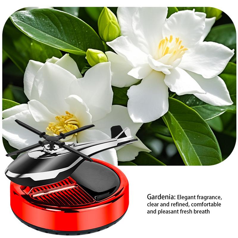 Helicopter Air Fresheners For Car Helicopter Shaped Decoration For Car Solar-Activated Scent Helicopter Freshener Diffuser For