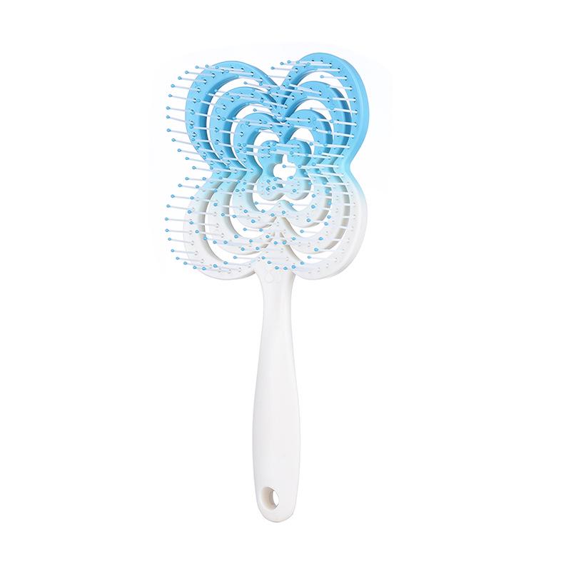 

Женский гребень с клевером: Мультяшный дизайн, Портативный репеллент от комаров, Использование на влажных/сухих волосах, Гладкие волосы 21*10*3cm, 64g синий