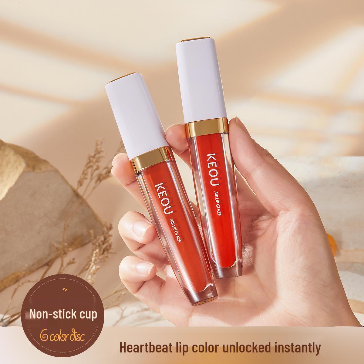 

KEOU Silky Matte Non-Fading Long-Lasting Lip Glaze Lipstick