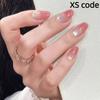Glue-Free Short False Nails 10/30Pcs Square Oval Design Reusable Fake Nail Tips for Girls DIY Nail Art Decoration