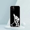 Eishockeyfeld Luxus Handyhülle Für iPhone 16 15 14 13 12 11 Pro Max XS X XR SE 7 8 Plus Weiches Silikon Klare Hülle