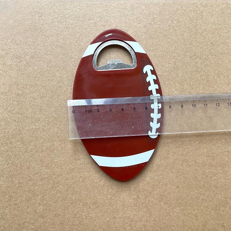 

Cross-border New American Football Football Beer Bottle Opener Anti-scalding Coaster Bottle Opener Bottle Opener