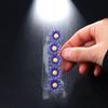 5 pezzi di cristallo bean fibbia fermaglio per capelli copricapo carta per capelli ragazze pettinatura clip per capelli intrecciati