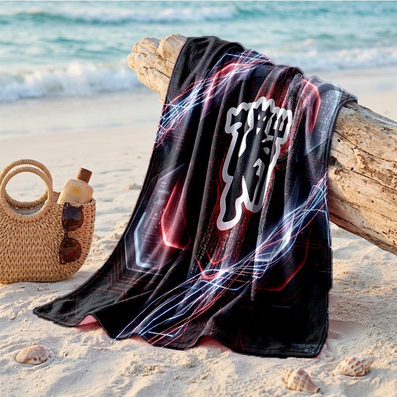Manchester United Print Mikrofaser Strandtuch Schnelltrocknend Saugfähig Großes Handtuch für Strand Schwimmen Reisen