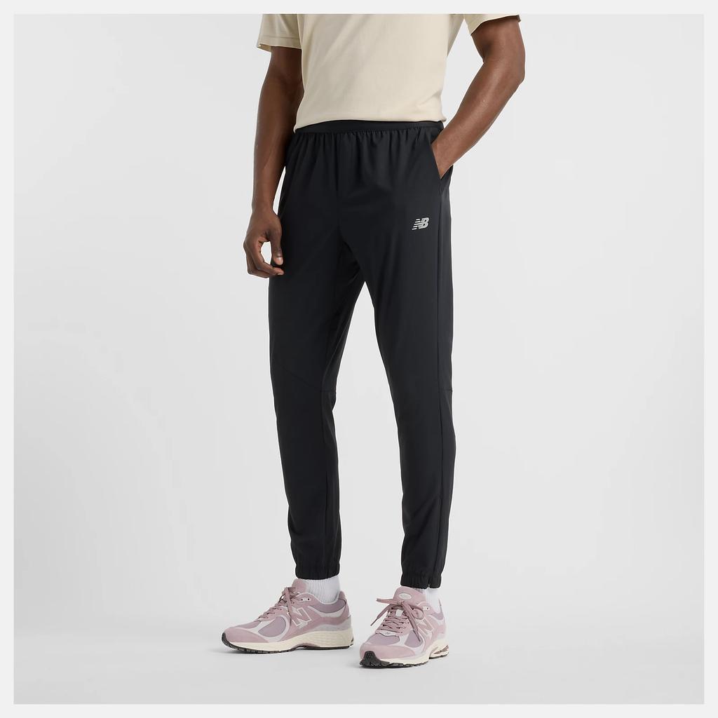 New Balance elastic-waistband sweatpants MP51065-BK