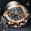 LIGE military Men's watches waterproof calendar Fashion clock luminous quartz wristwatch silicone watches for men reloj hommes