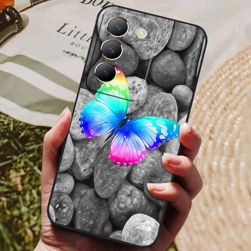 For Vivo V40 SE Case Luxury Cute TPU Soft Silicone Phone Covers for Vivo V40 SE 5G Protector Shells Bumpers Para Vivo V40SE Capa