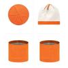 Stretch Knitted Winter Hat Solid Color Pullover Hat Neck Warmer  Outdoor Cycling Skiing