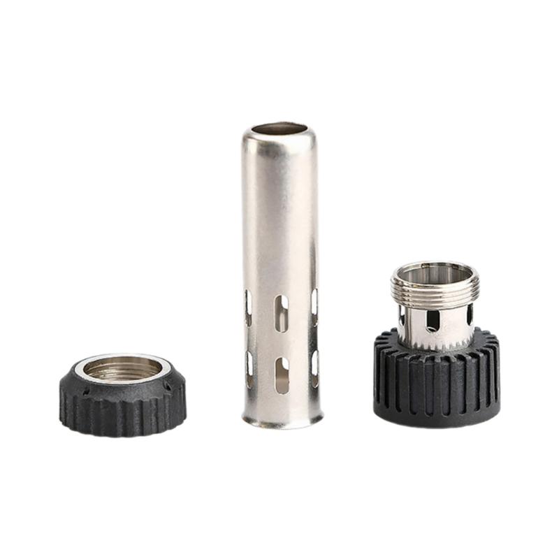 1 Set Cheie tubulară+Piuliță+Cap de lemn electric, Accesorii Mâner Fier Stație de lipit pentru 936 Cap de fier Canulă Vârf de fier Bucșă