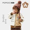 MOMOCO Boys' Printed Knit Winter Cardigan Jacket