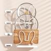 Nordic Foldable Countertop Pot Lid Rack