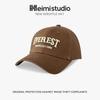 25 Early Autumn New Casual Simple Versatile Letter Hard Top Baseball Cap Female Face Small Peaked Cap