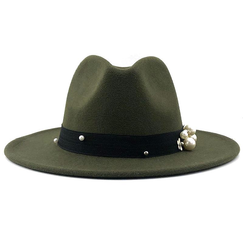 Cappello Elegante Uomo Cappello Fedora In Feltro - Panama Classico, Unisex, Tesa Corta, Per Uomo E Donna Cappello Panama Fedora