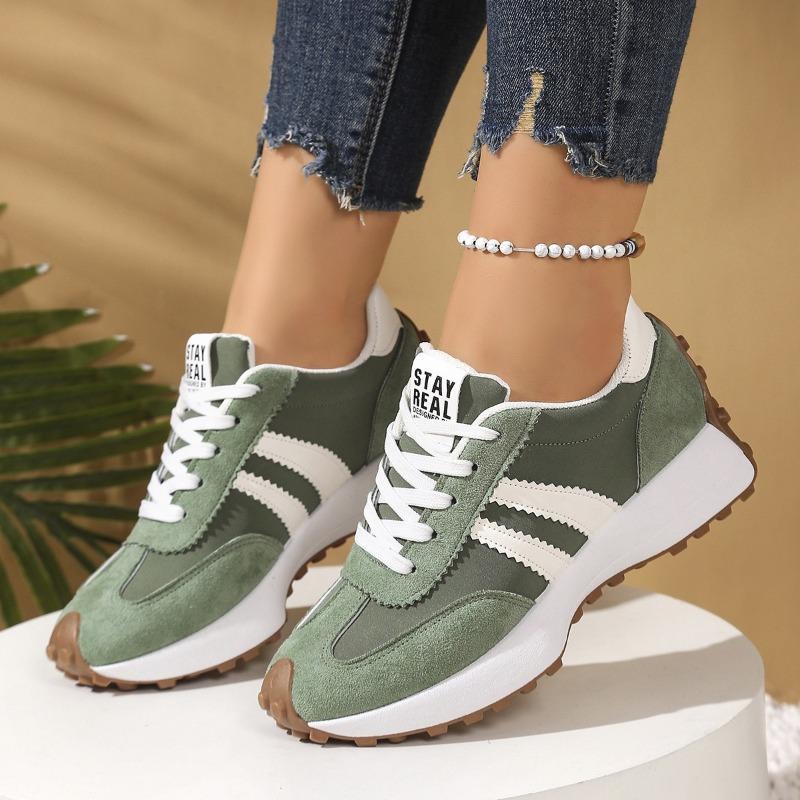 Plus Size Womens Thick Soled Chunky Casual Athletic Dad Sneakers