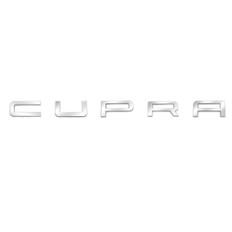 Kovová nálepka na auto Znak R Odznak Kufor Nálepka pre Seat Cupra Leon Ibiza Tarraco Mii Exeo Alhambra Arona Ateca Toledo Altea