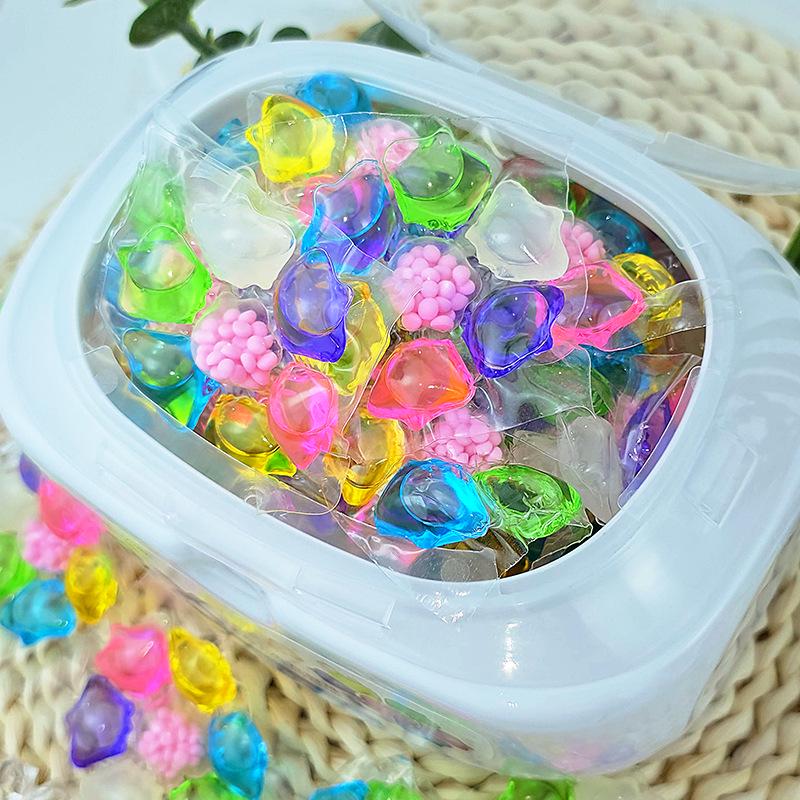 36-Pack Seven-in-One Laundry Pods: Softening, Long-Lasting Scent, Deep Cleaning, 10g Seven-Chamber Beads